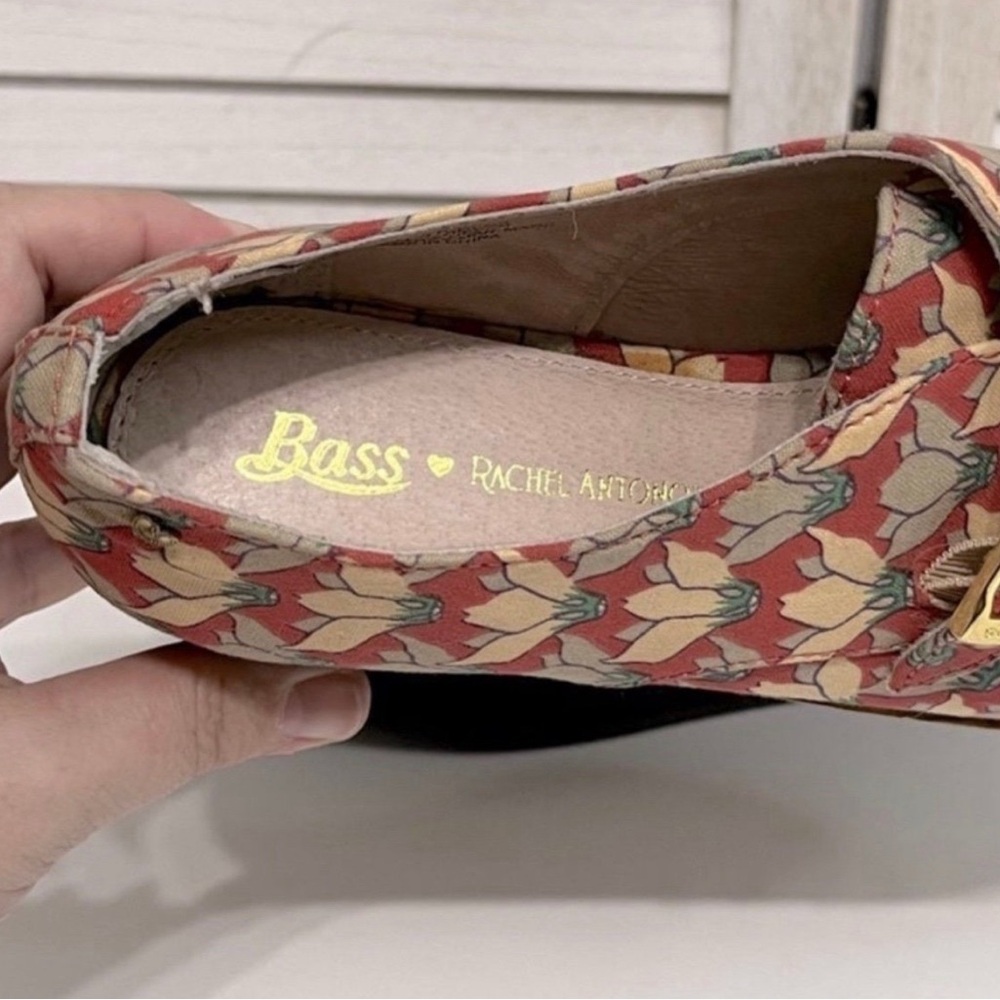 Rachel Antonoff Red and Cream Platform Shoes - Picture 8 of 10